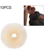 10 PCS Elegant Women Ladies Donut Hair Ring