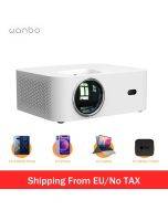 Portable 4K Projector with Keystone Correction for Home Office