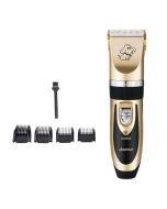 P2 110-240V Ceramics Titanium Professional Pet Electric Scissors Pets Hair Clippers with Four Combs