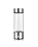 Portable Electrolyzed Water Cups Hydrogen-Rich Water Cups, Capacity: 420ml(Silver)
