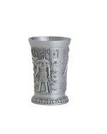 Vintage Metal Egyptian Style Wine Glass Collection Ornaments