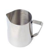 600ml Inner Scale Pull Flower Cup Stainless Steel Milk Foam Cup Coffee Utensils