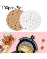 Air Fryer Special Paper Pad Grilled Meat Paper Oil Absorbed Paper, Color Random Delivery1