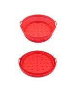 Air Fryer Grill Mat High Temperature Resistant Silicone Baking Tray-2