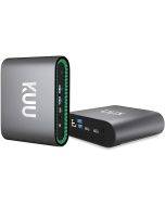 KUU Mini PC, 16GB RAM 512GB SSD AMD Ryze 7 3750H Micro Desktop Computer, DP 4K UHD Radeon RX Vega Mini Desktop Computer, WiFi 2.4G/5.0G, BT5.2, M.2 Slot, USBA 3.0X4, HDMI x2, Type -C, RJ45, 476g