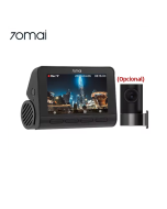 70mai A800S Dash Cam 4K UHD Cinema-quality Built-in GPS ADAS 70mai 4K Front Cam A800S Support 24H Parking Support Rear Cam