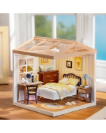 Robotime Rolife Building Block Kits 3D Puzzle Toy Super Store Sweet Dream Bedroom Plastic DIY Miniature House Kit