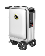 Airwheel SE3S Smart Rideable Suitcase Electric Luggage Scooter For Travel (silver)