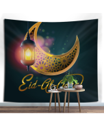 Muslim Eid al-Adha hanging cloth Qur'an festival background poster wall painting Islamic tapestry