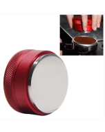 Stainless steel coffee press for macarons