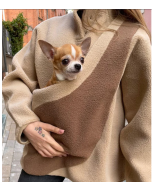 Unisex Fleece Sweater  pouch Kangaroopet carriers