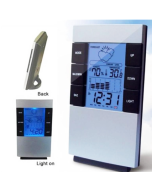Household Digital LCD Display Hygrometer Thermometer Temperature Hygrometer Clock Alarm