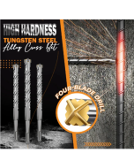 High Hardness Tungsten Steel Alloy Cross Bit