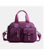 Women Nylon Water Resistant Multi-slot Crossbody Bags