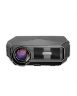 TRANSJEE A4300 1280x720P 3200 Lumens LED Smart HD Projector, Plug Type: US (Black)