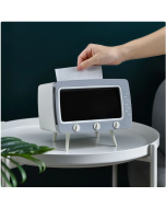 2 In 1 Mobile Phone Viewing Bracket & TV Tissue Box
