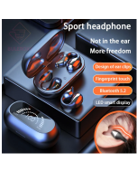 Wireless Ear Clip Bone  Headphones Conduction