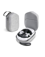 Estojo de Transporte para Oculus Quest 2 com Correia Elite | Acessórios para fone ouvido para jogos VR controladores | Estojo VR rígido grande espaço para viagens armazenamento doméstico