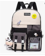 Saco de livros feminino,mochilas escolares kawaii para estudantes universitários de meninas adolescentes