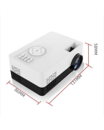 261/J16 Home mini high-definition 1080P portable LED projector, supports TF card/AV/U disk, plug specifications: European regulations