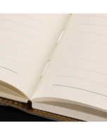 Notebook business retro simple notebook office notepad blue B5 window grille magnetic buckle