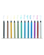 Marco Metallic 5101B Colored Pencils Kids Learn to Doodle Colored Pencils