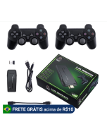 Videogame Stick 10mil 2 Wireless Controls Console Original Portable Retro Games Old Alex