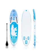 POLAR BEAR 10'6" INFLATABLE PADDLE BOARD