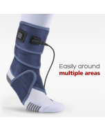 Multi-function electric heating elbow, wrist, ankle and leg brace straps