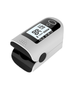 X1805 Oxygen Saturation Tester Medical Monitoring Heart Rate Finger Clip Oximeter (Color: Black)