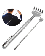 Two for the price of one Retractable Back Stainless Steel Retractable Anti-Itch Claw Massager