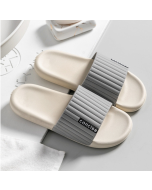 Men Women Couple Slippers Bathroom Bathing One Word Slippers Indoor Soft Bottom Cool Slippers