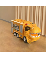 New Dinosaur Transforming Engineering Truck Track Toy Set
