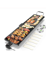 35" Electric Griddle Teppanyaki Grill BBQ