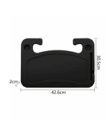 Multifunctional steering wheel dining table