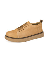 Xiaomi Youpin Spring Autumn Men's Casual Leather Shoes for Men Rubber Non-slip Walking Top Layer Pig Leather Upper Men Shoes