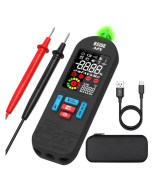 BSIDE A2X Intelligent Digital Multimeter, USB Charging, Color LCD Screen, Rechargeable Li-ion Battery, Bright LED Flashlight, Amp Smart Identification