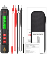 BSIDE A3X Voltage Tester Detector, Capacitance Diode, Non-Contact AC Sensor, Pen Type, Live Wire Check, Breakpoint Locate V-Alert Tester - with Storage Bag