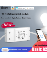 SONOFF BasicR2 Wireless WIFI Remote Control Timing Switch Electric Light Modification Parts Hand APP Remote Voice