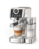 HiBREW H13A 3 in 1 Semi Automatic Coffee Machine, 6 Coffee Modes, 20Bar Extraction Pressure, 1.3L Removable Water Tank, 51mm Aluminum Alloy Handle, Dual Boiler System, 3 Adjustable Temperature Levels