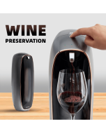 10-word title: SANTUS Lite: Black Tech Wine Preservation for Red & White