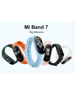 Xiaomi Mi Band 7 1.62 inch AMOLED Always-on Display Wristband 24h Heart Rate SpO2 Monitoring 4 Professional Workout Analysis 120+ Sports Modes 100+ Watch Faces 5ATM Waterproof BT5.2 Smart Watch - Black