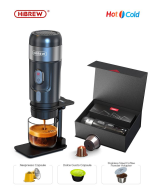 HiBREW H4A Portable Coffee Machine for Car & Home DC12V Expresso Coffee Maker Fit Nexpresso Dolce Pod Capsule Coffee Powder