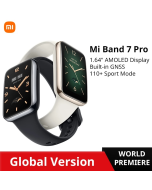 Global Version Xiaomi Mi Band 7 Pro 1.64'' AMOLED Curved Screen GPS Blood Oxygen 12Day Battery Smart Band 7 Pro