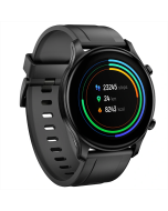 Haylou RS3 LS04 1.2 inch 390*390px AMOLED HD Display GPS Positioning 24-Hour Health Tracker Heart Rate Monitoring SpO2 Blood Oxygen Measurement Customized Watch Face 14 Sports Modes 5ATM Waterproof Smart Watch - Black【No Vat】
