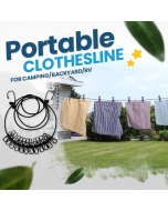 2023 New Year Deal: Compact Clothesline for Camping and More