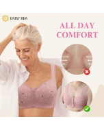 Front Button Bra - Daisy Style - 80% OFF Today