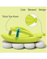 Creative Fruit Shoes: MAIITRIP Unisex Banana Flip Flops for Men and Women