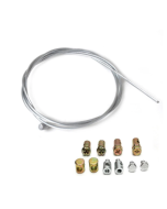 1 Set 100cm Motorbike Motorcycle Emergency Brake Clutch Throttle Cable Repair Kit Universal For YAMAHA SUZUKI KAWASAKI HONDA
