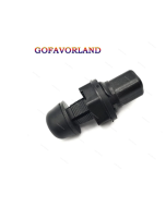 CloudFireGlory 6Q6827499C Rear Boot Tailgate Adjustable Stop Buffer Plastic Black For VW Touareg For Skoda For Seat 2004-2018